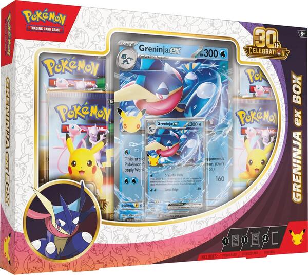 Pokémon TCG: ex Box - Greninja - 30th Celebration
