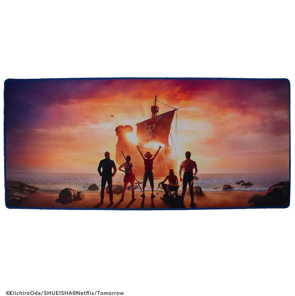 ONE PIECE: NETFLIX - TAPPETINO DA SCRIVANIA - GOING MERRY & LA CIURMA