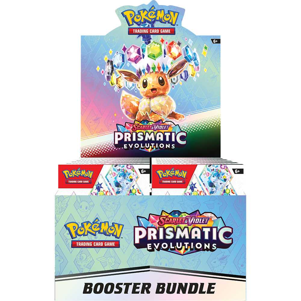 Pokemon TCG: Scarlet & Violet 8.5 - Prismatic Evolutions - Booster Bundle CDU