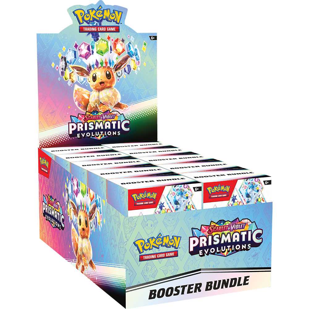 Pokemon TCG: Scarlet & Violet 8.5 - Prismatic Evolutions - Booster Bundle CDU