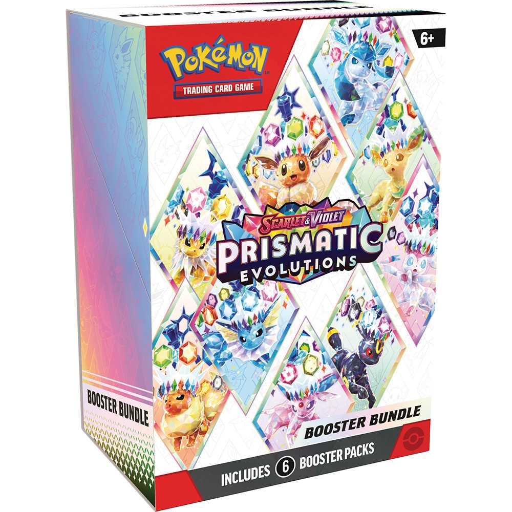 Pokemon TCG: Scarlet & Violet 8.5 - Prismatic Evolutions - Booster Bundle CDU