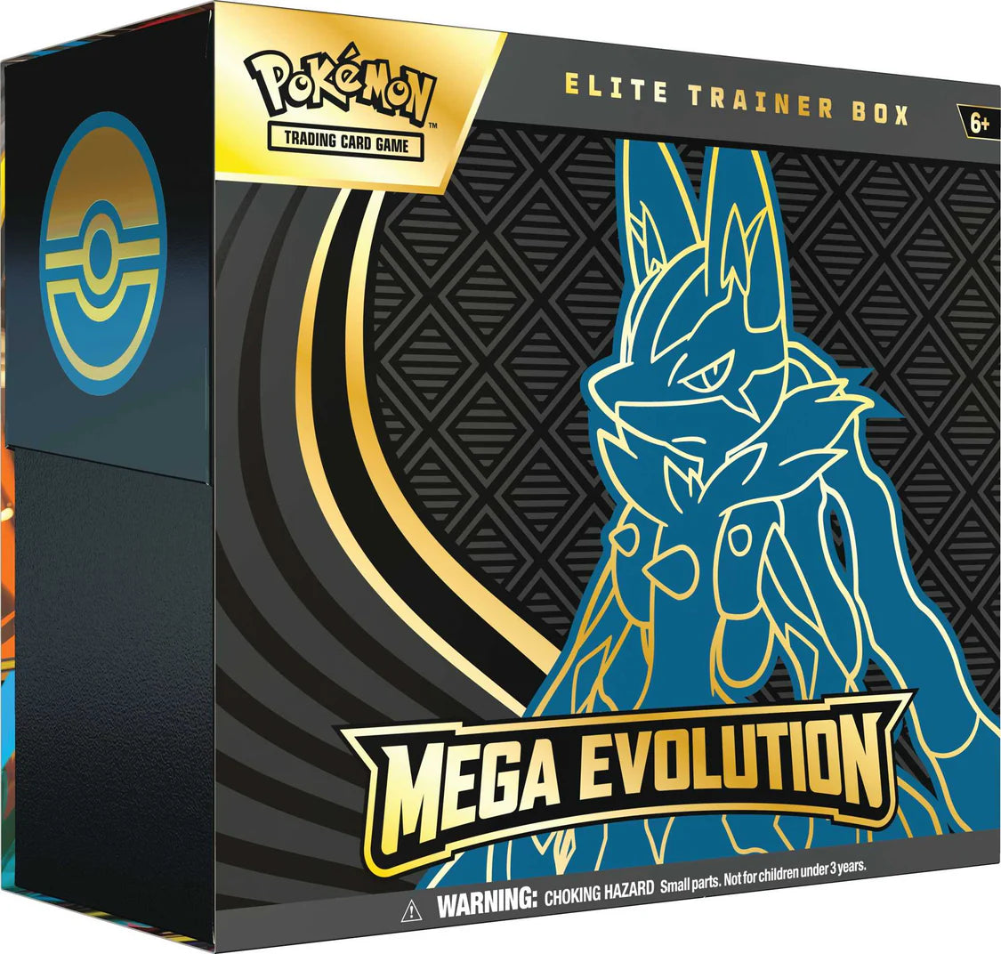 Combo Pokémon TCG: Mega Evolution - Elite Trainer Box Lucario + Iono & Bellibolt