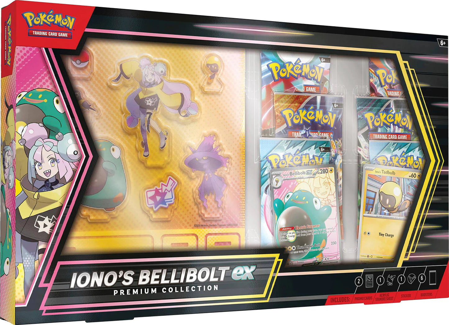 Combo Pokémon TCG: Mega Evolution - Elite Trainer Box Lucario + Iono & Bellibolt