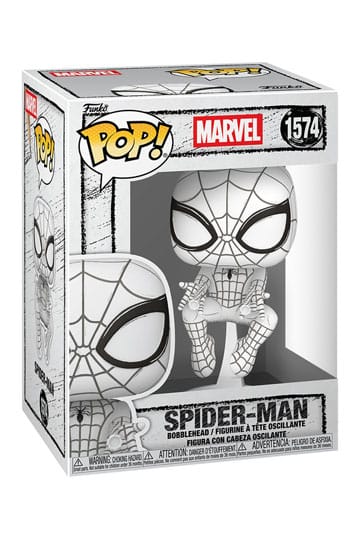 Marvel POP! Vinyl Figure Sketched - Spider-Man 9 cm