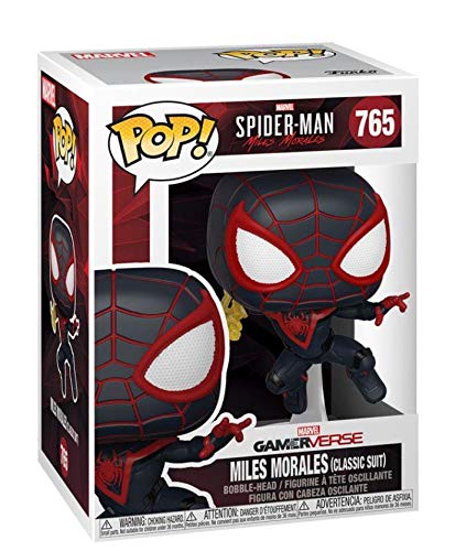 Marvel's Spider-Man POP! Games Vinyl Figures Miles Morales Classic Suit 9 cm