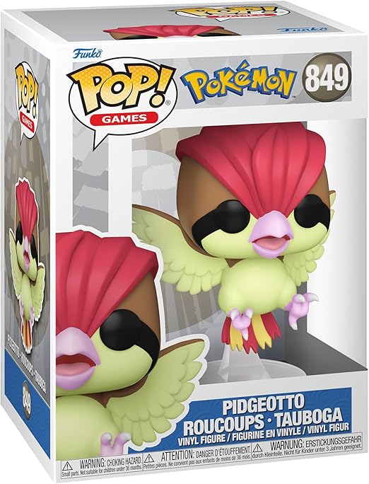 Funko Pop - Games Pokemon: Pidgeotto (849)