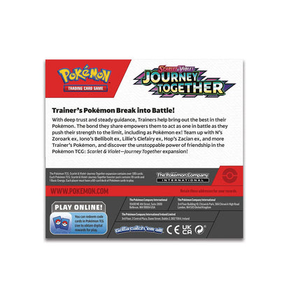 Pokémon TCG: Scarlet & Violet 9 – Journey Together - Booster CDU 🇬🇧