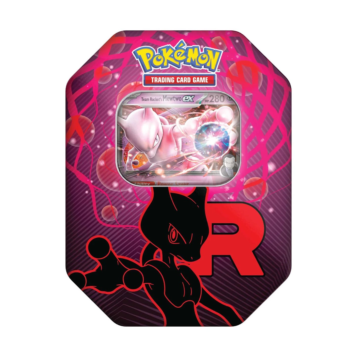 Pokémon TCG: Team Rocket Tin Mewtwo ex