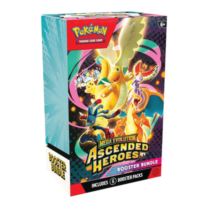 Pokémon TCG: Mega Evolution Ascended Heroes - Booster Bundle