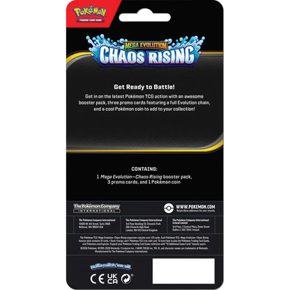 Pokémon TCG: Mega Evolution Chaos Rising - Premium Checklane CDU
