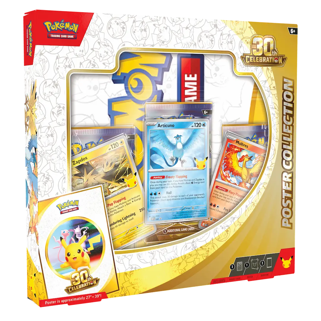 Pokémon TCG: Poster Collection – 30th Celebration