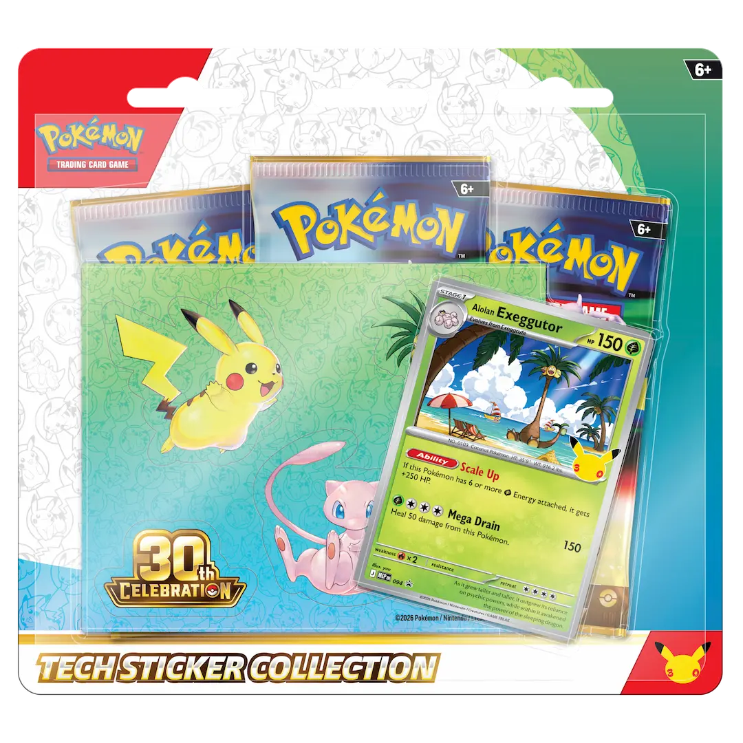 Pokémon TCG: Tech Sticker Collection - 30th Celebration