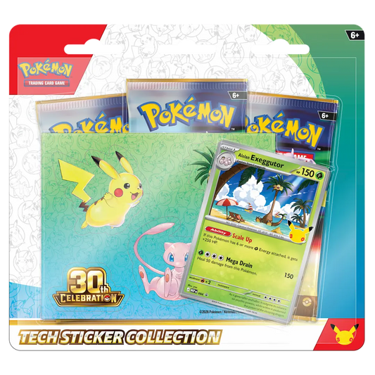 Pokémon TCG: Tech Sticker Collection - 30th Celebration