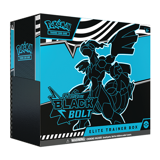 Pokemon TCG: Scarlet & Violet 10.5 - Black Bolt - Elite Trainer Box Zekrom