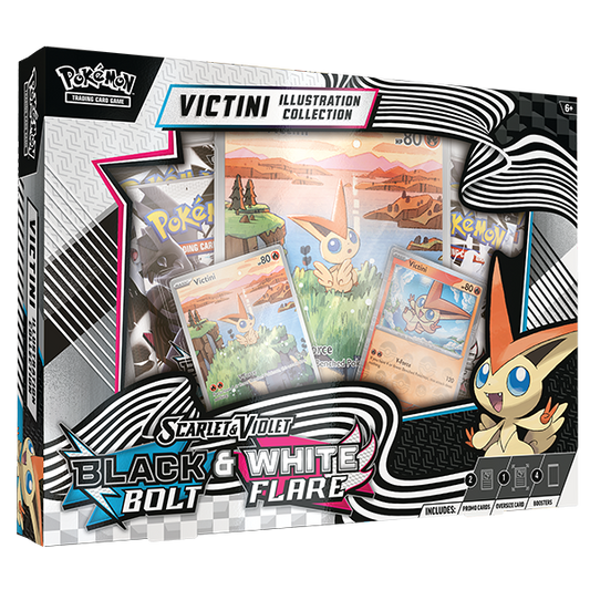 Pokemon TCG:Scarlet & Violet 10.5-BlackBolt&WhiteFlareUnova Victini Illustration Collection