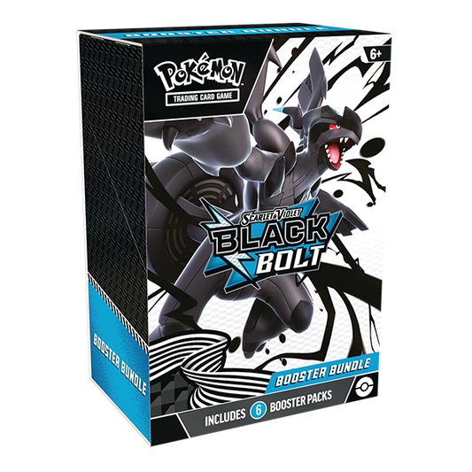 Pokemon TCG: Scarlet & Violet 10.5 - Black Bolt - Booster Bundle CDU